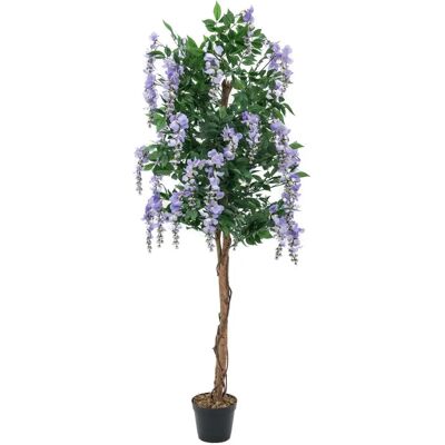 Europalms Laburnum Violett - Kunstpflanze - 180cm Europalms Laburnum Violett - Kunstpflanze - 180cm