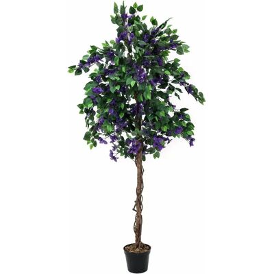 EUROPALMS Lavendel Bougainvillea Kunstig Plante - 150cm - Indendørs & Udendørs Dekoration EUROPALMS Lavendel Bougainvillea Kunstig Plante - 150cm - Indendørs & Udendørs Dekoration