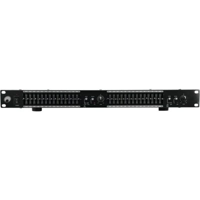 Omnitronic 10355522 Audio-Equalizer - 2x15-Band, Rackmount Omnitronic 10355522 Audio-Equalizer - 2x15-Band, Rackmount