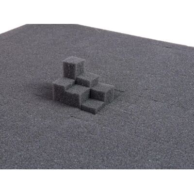 Roadinger Grå Skuminnlegg - 561x351x100mm - Tilbehør til kofferter Roadinger Grå Skuminnlegg - 561x351x100mm - Tilbehør til kofferter