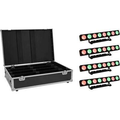 EuroLite Set 4x LED PMB-8 COB QCL 30W Leiste - LED Effektleiste EuroLite Set 4x LED PMB-8 COB QCL 30W Leiste - LED Effektleiste