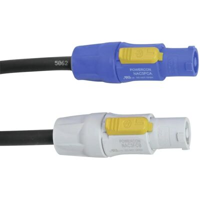 PSSO PowerCon Stromkabel - 3x1,5mm², 5m, Schwarz PSSO PowerCon Stromkabel - 3x1,5mm², 5m, Schwarz