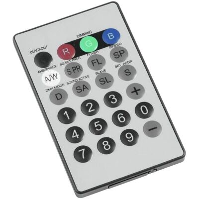 EUROLITE IR-8 Fernbedienung - Lichteffekte EUROLITE IR-8 Fernbedienung - Lichteffekte