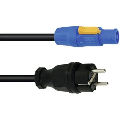 PSSO PowerCon Câble électrique - 3x2,5mm², 5m, Noir - Publicité PSSO PowerCon Câble électrique - 3x2,5mm², 5m, Noir - Publicité