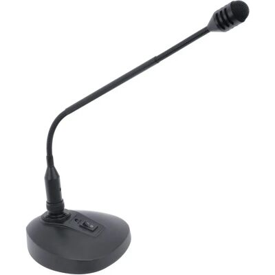 Micro Omnitronic 13030916 - Noir - Microphone de conférence - Publicité Micro Omnitronic 13030916 - Noir - Microphone de conférence - Publicité