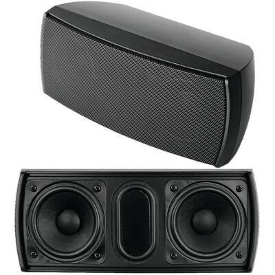Omnitronic OD-22T Vegghøyttaler - 15W, Svart, Fullt Spekter Omnitronic OD-22T Vegghøyttaler - 15W, Svart, Fullt Spekter