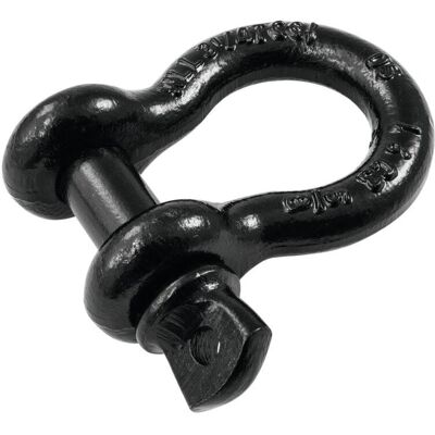 Safetex Mousqueton Noir 16mm - Charge Max 3.25 T Safetex Mousqueton Noir 16mm - Charge Max 3.25 T
