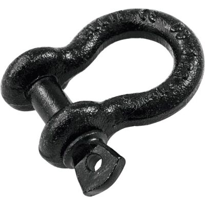 Safetex Gousset 10mm Noir - Charge 1 tonne - Publicité Safetex Gousset 10mm Noir - Charge 1 tonne - Publicité