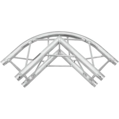 Alutruss DQ3-PAC24R Aluminiumstruktur - 2-Wege 90° Ecke Alutruss DQ3-PAC24R Aluminiumstruktur - 2-Wege 90° Ecke