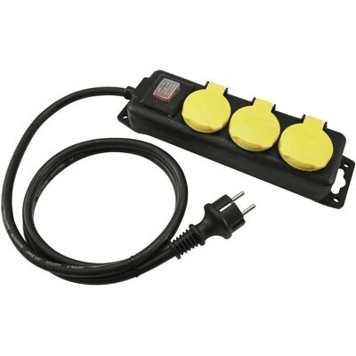 EuroLite 30240115 Multiswitch - 3 prises IP44 Étanche - Publicité EuroLite 30240115 Multiswitch - 3 prises IP44 Étanche - Publicité