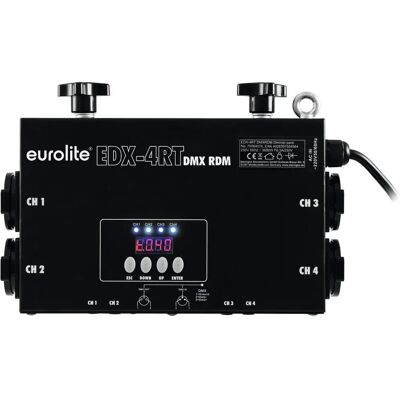 EUROLITE EDX-4RT DMX RDM Truss Dimmer - 4 Kanaler EUROLITE EDX-4RT DMX RDM Truss Dimmer - 4 Kanaler