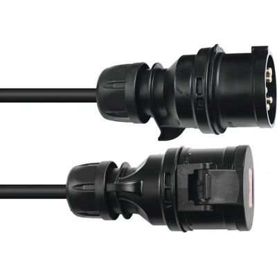PSSO Verlängerungskabel, CEE Verlängerung 16A 5x2,5 5m Black Edition PSSO Verlängerungskabel, CEE Verlängerung 16A 5x2,5 5m Black Edition