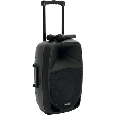 Omnitronic MES-12BT2 Trådløst PA-System - Bærbar Bluetooth-høyttaler Omnitronic MES-12BT2 Trådløst PA-System - Bærbar Bluetooth-høyttaler