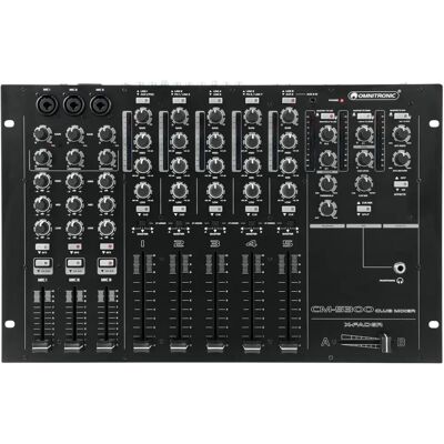 Omnitronic CM-5300 - 5-Kanaals Mixer voor Clubs en Mobiele PA Omnitronic CM-5300 - 5-Kanaals Mixer voor Clubs en Mobiele PA