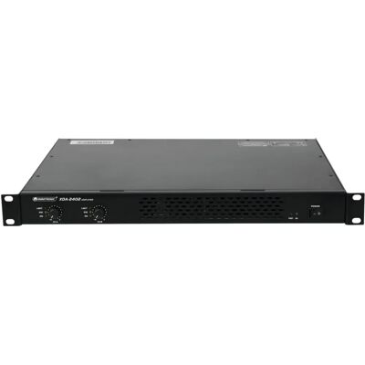 OMNITRONIC XDA-2402 Klasse D Versterker - 2x1200W / 4Ω, 2x880W / 8Ω OMNITRONIC XDA-2402 Klasse D Versterker - 2x1200W / 4Ω, 2x880W / 8Ω