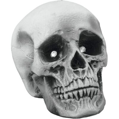 EUROPALMS Halloween Schädel - Pulsierende LED-Augen - 21x15x15cm - Dekoration EUROPALMS Halloween Schädel - Pulsierende LED-Augen - 21x15x15cm - Dekoration