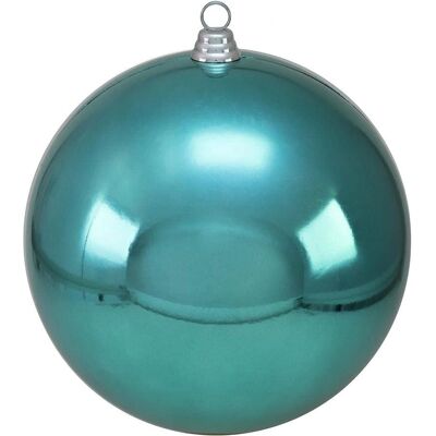 EUROPALMS Modèle XL Boule Décorative - Turquoise - Intérieur & Extérieur - 30cm - Publicité EUROPALMS Modèle XL Boule Décorative - Turquoise - Intérieur & Extérieur - 30cm - Publicité