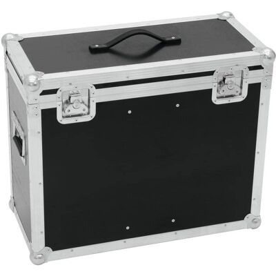 ROADINGER Flightcase - Robustes 2-fach Geräte- & Zubehörfach - Schwarz ROADINGER Flightcase - Robustes 2-fach Geräte- & Zubehörfach - Schwarz