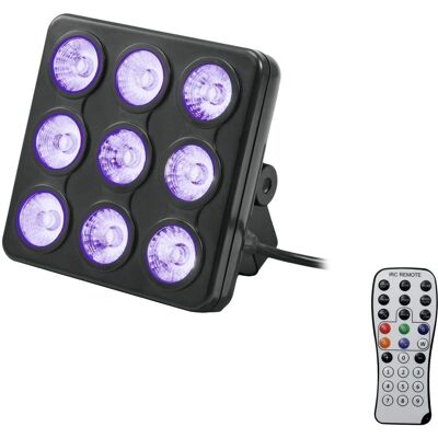 EuroLite DMX LED-Effektstrahler - 9 LEDs EuroLite DMX LED-Effektstrahler - 9 LEDs