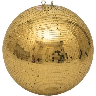 EuroLite 40cm Gold Mirror Ball - Disco Decoration EuroLite 40cm Gold Mirror Ball - Disco Decoration