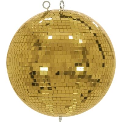 EuroLite Mirror Ball 30cm Gold - Safe & Professional EuroLite Mirror Ball 30cm Gold - Safe & Professional