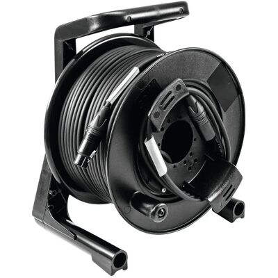 PSSO XLR Kabelrull - 50m Høy-kvalitets DMX-kabel PSSO XLR Kabelrull - 50m Høy-kvalitets DMX-kabel