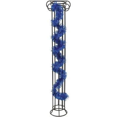Guirlande de Noël Bleue Métallique Europalms 270 cm Guirlande de Noël Bleue Métallique Europalms 270 cm