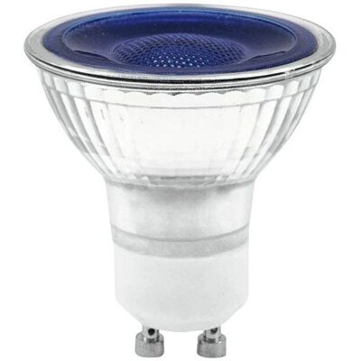 Omnilux GU-10 230V LED SMD 7W Bleu - Ampoule LED - Publicité Omnilux GU-10 230V LED SMD 7W Bleu - Ampoule LED - Publicité
