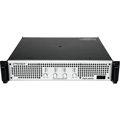 Amplificateur 4 canaux PSSO QDA-4400 - Haute puissance, compact, classe D - Publicité Amplificateur 4 canaux PSSO QDA-4400 - Haute puissance, compact, classe D - Publicité