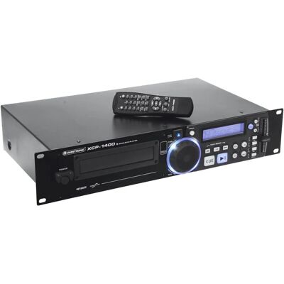 Omnitronic XCP-1400 DJ CD-spelare - 19"/2U rackmontering Omnitronic XCP-1400 DJ CD-spelare - 19"/2U rackmontering