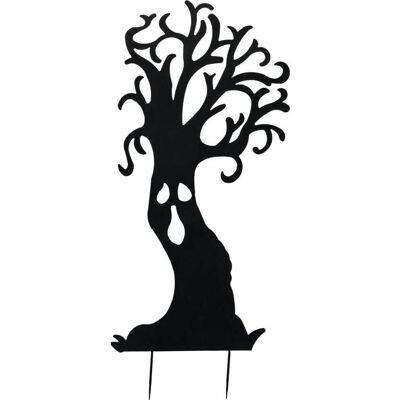 EUROPALMS Silhouette Metal Ghost Tree - Halloween dekoration EUROPALMS Silhouette Metal Ghost Tree - Halloween dekoration