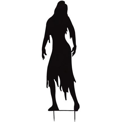 EUROPALMS Weibliche Zombie-Silhouette - Halloween-Dekoration EUROPALMS Weibliche Zombie-Silhouette - Halloween-Dekoration