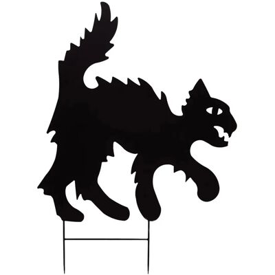 EUROPALMS Metall-Katzen-Silhouette - 53cm Halloween-Dekoration EUROPALMS Metall-Katzen-Silhouette - 53cm Halloween-Dekoration