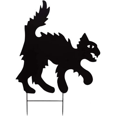 EUROPALMS Metall-Katzen-Silhouette - 53cm Halloween-Dekoration EUROPALMS Metall-Katzen-Silhouette - 53cm Halloween-Dekoration