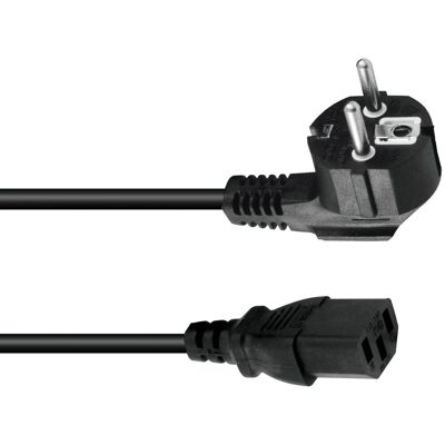 Câble d'alimentation Omnitronic - IEC 3x1,0 - 0,6m - Publicité Câble d'alimentation Omnitronic - IEC 3x1,0 - 0,6m - Publicité