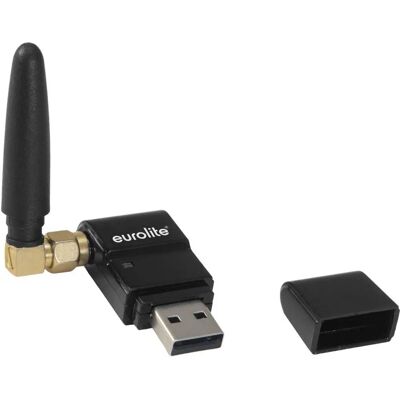 Eurolite QuickDMX USB Funktransmitter/-empfänger - Schwarz - DMX 512 Kanäle - Kompakt Eurolite QuickDMX USB Funktransmitter/-empfänger - Schwarz - DMX 512 Kanäle - Kompakt