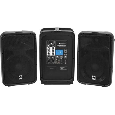 Omnitronic COMBO-160BT Bluetooth PA-system - Aktive Højttalere Omnitronic COMBO-160BT Bluetooth PA-system - Aktive Højttalere