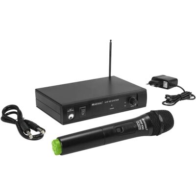 Omnitronic VHF-101 Système de micro sans fil - Microphone, 30m portée Omnitronic VHF-101 Système de micro sans fil - Microphone, 30m portée