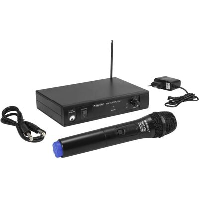 Système Microphone Sans Fil OMNITRONIC VHF-101 - Microphone, 201.60 MHz - Audio Professionnel Système Microphone Sans Fil OMNITRONIC VHF-101 - Microphone, 201.60 MHz - Audio Professionnel