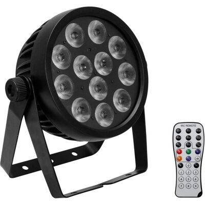 Eurolite LED 7C-12 Lámpara de escenario LED silenciosa y delgada Eurolite LED 7C-12 Lámpara de escenario LED silenciosa y delgada