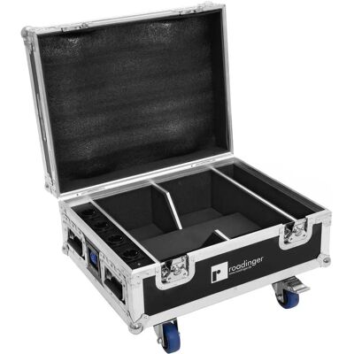 Roadinger Flightcase - 4x AKKU IP UP-4 - Schwarz - Flightcase Roadinger Flightcase - 4x AKKU IP UP-4 - Schwarz - Flightcase