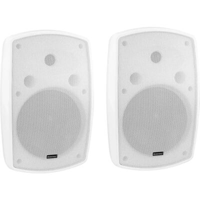 Omnitronic OD-8 Wall Speaker - Weatherproof 8Ohm Passive/Active 50W Omnitronic OD-8 Wall Speaker - Weatherproof 8Ohm Passive/Active 50W