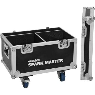 Roadinger Flightcase 2x Spark Master mit Rollen - Flightcase Roadinger Flightcase 2x Spark Master mit Rollen - Flightcase