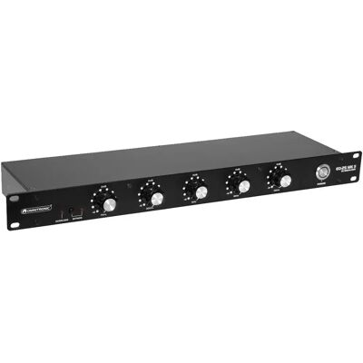Omnitronic EQ-25 MK2 DJ Equalizer - 5-Band Analog Sound Shaping Omnitronic EQ-25 MK2 DJ Equalizer - 5-Band Analog Sound Shaping