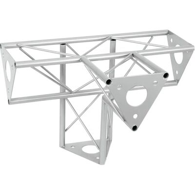 Dekotruss PL-3 T-Stykke - Stål, Sølv - Strukturtrusselsystem Dekotruss PL-3 T-Stykke - Stål, Sølv - Strukturtrusselsystem