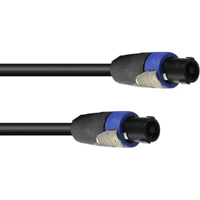 Câble de haut-parleur PSSO Speakon 4x2.5m noir - Câbles Speakon Câble de haut-parleur PSSO Speakon 4x2.5m noir - Câbles Speakon
