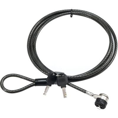 EUROLITE KG-180S Candado de Cable - Asegura Dispositivos con Llave EUROLITE KG-180S Candado de Cable - Asegura Dispositivos con Llave