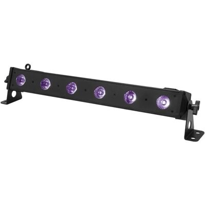 EuroLite LED Bar 6 UV Světlo - LED Světelná lišta, UV, Černá, 6 LED EuroLite LED Bar 6 UV Světlo - LED Světelná lišta, UV, Černá, 6 LED