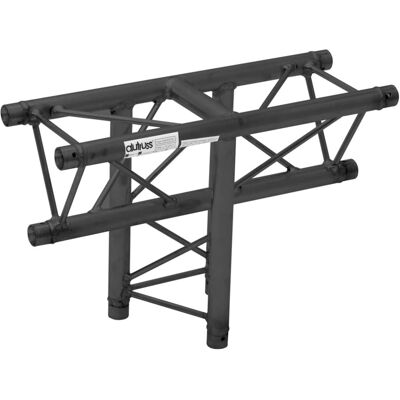 Alutruss DQ3 3-Wege T-Stück - Schwarz - 3-Punkt Truss-System Alutruss DQ3 3-Wege T-Stück - Schwarz - 3-Punkt Truss-System