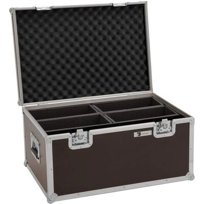 Roadinger Flightcase 4x LED 4/7C-12 Silent Slim Spot - Audio Racks Roadinger Flightcase 4x LED 4/7C-12 Silent Slim Spot - Audio Racks